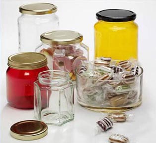 Glass Jam Jars