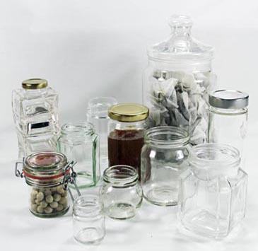 Glass Jam Jars